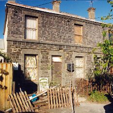 stripped and ready for repairs & tuckpointing