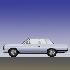 I like the lines of my car, so I drew it